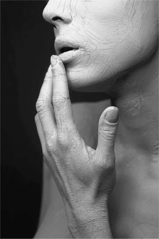 Image for Skin, PDO Threads & Botox - Woman with a face clearing mask cream 